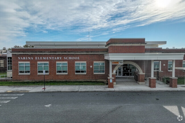 Varina Elementary School entrance.