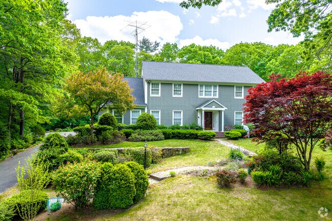 A stunning garrison colonial home in  Franklin.