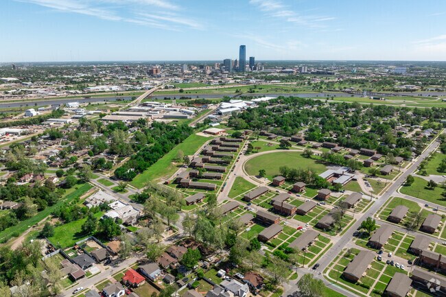 Rotary Park is a short drive from the vibrant downtown Oklahoma City.