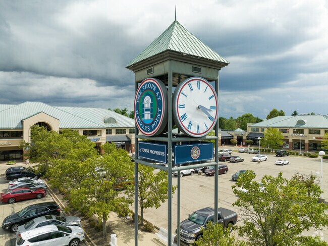 The Shops at Harper's Point have many shops and restaurants for residents to enjoy.