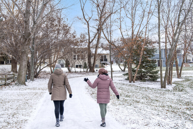 Carriage Hills Park in Shakopee has a walking trail that connects nearby neighborhoods.
