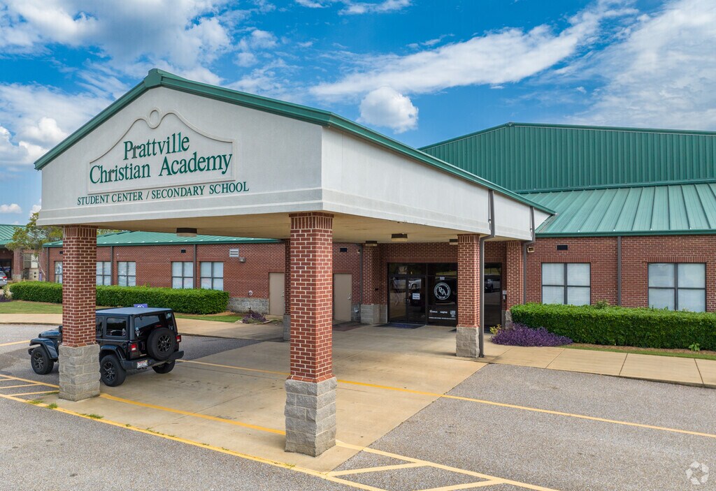Prattville Christian Academy is a K3-12 school in Millbrook.