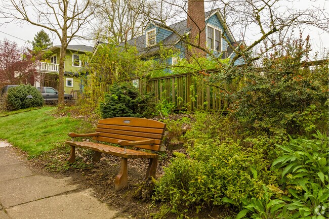 Take a moment to rest while exploring Irvington.