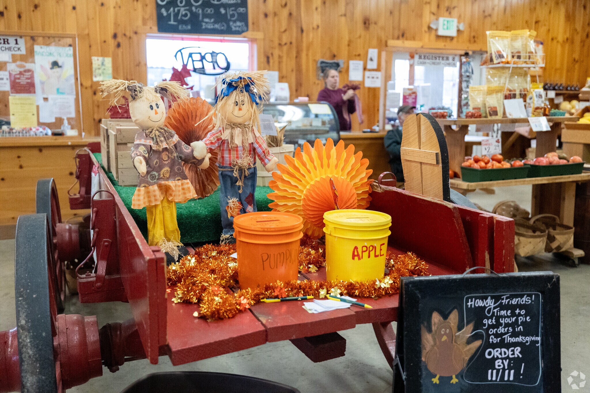 Engle's Acres in Troy offers farm fresh produce and locally hand crafted decor.