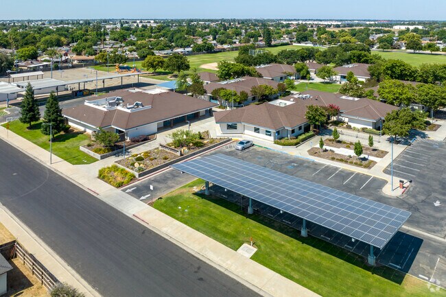 Miramonte Elementary School is a quiet neighborhood campus in Clovis.