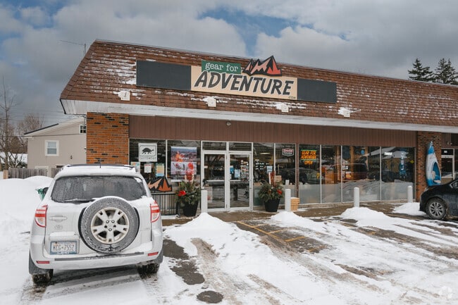 The local sports goods store is available for all the residents.