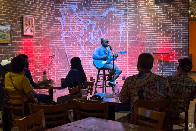 Jirani Coffeehouse has weekly open mic nights on Thursday in Old Town Manassas.