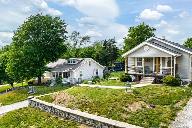 In Cooley Highlands you will find homes with staircases to accommodate hilly terrain.