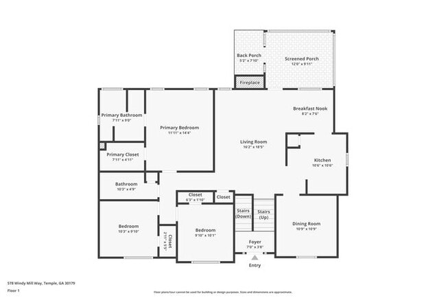 578 Windy Mill Way, Temple, GA 30179 - photo 3