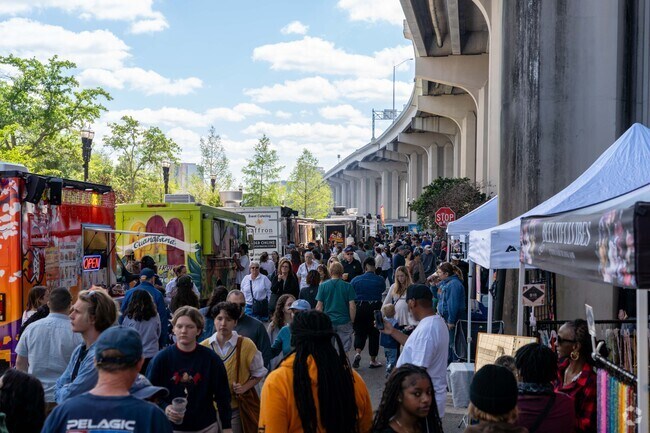 The Riverside Arts Market is a weekly community market in Jacksonville.