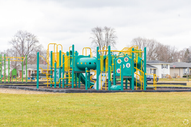 Allen J Warren Elementary School has multiple playgrounds for students.