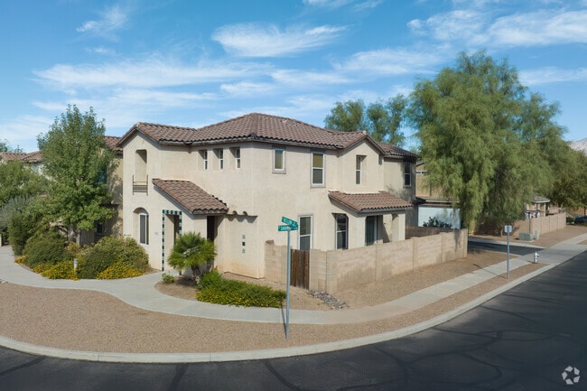 This larger corner lot located in Casas de Carlos has a splendid Spanish-style home standing.