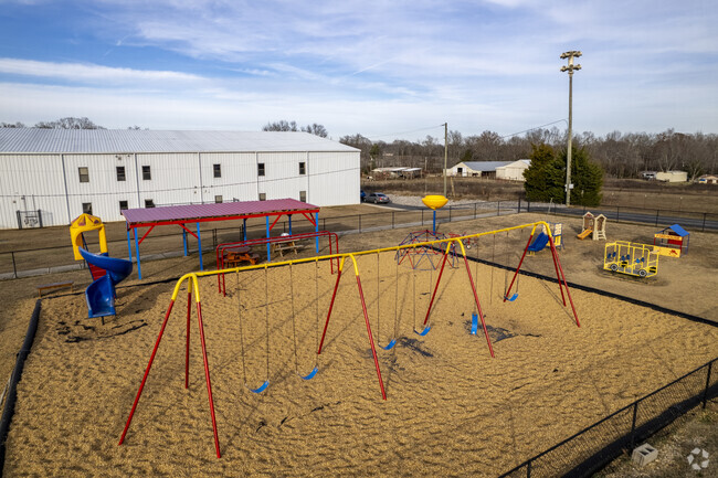 Playground of Bethlehem Christian Academy in Hazel Green Alabama.