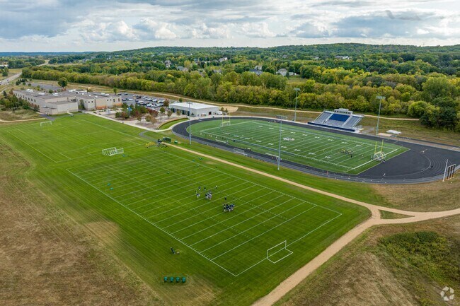 St. Croix Preparatory Academy in West Lakeland has great athletic facilities