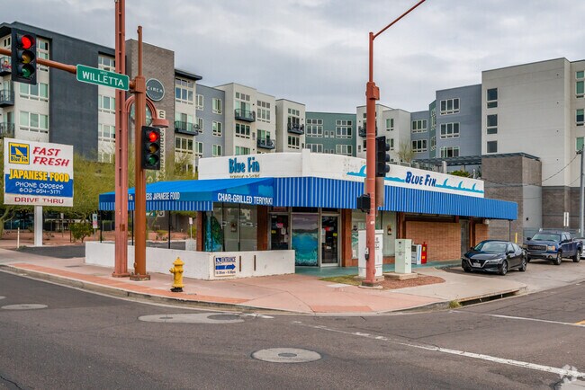 Alvarado Historic District residents can enjoy the taste of Asia with some sushi at Blue Fin.