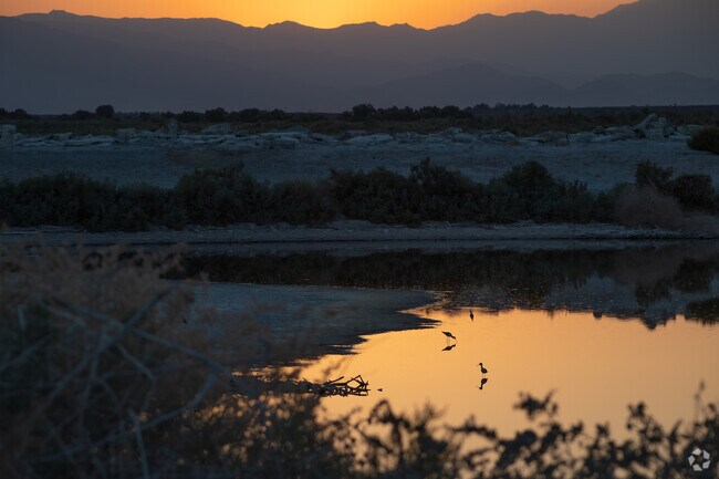 The shrinking of the Salton Sea near Mecca has led to an increase in dust and pollution in the area.