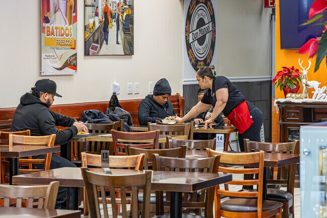 Harbortown residents can enjoy a diverse menu that includes meats, fish, juices, shakes, and sandwiches at Don Manuel Restaurant.