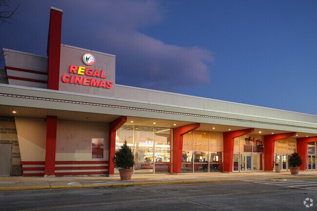 For a night out, check out the Regal movie theater at the Market Place in Augusta.