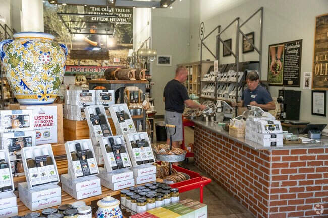 The Queen Creek Olive Mill Marketplace is a great place to pickup gifts at Kierland Commons.