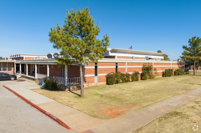 John Marshall Middle School's original entrance is still in use