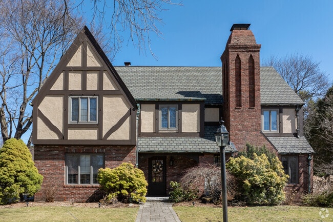 Tudor style homes are a popular option for home hunters within The Flats neighborhood of Winchester.