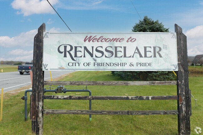 Rensselaer is a city located along the Iroquois River in Marion Township.