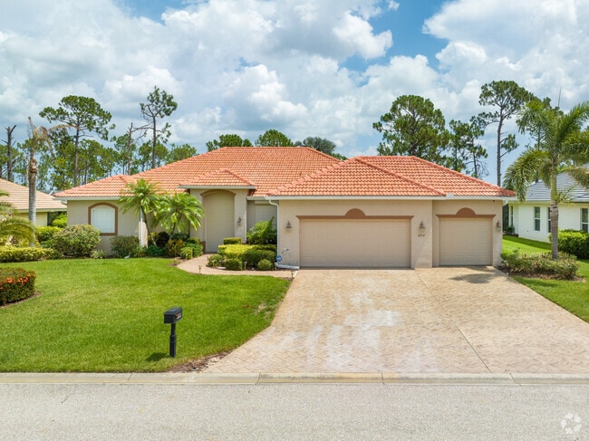 Florida ranch style homes with tile roofs are also popular in the Westminster neighborhood.