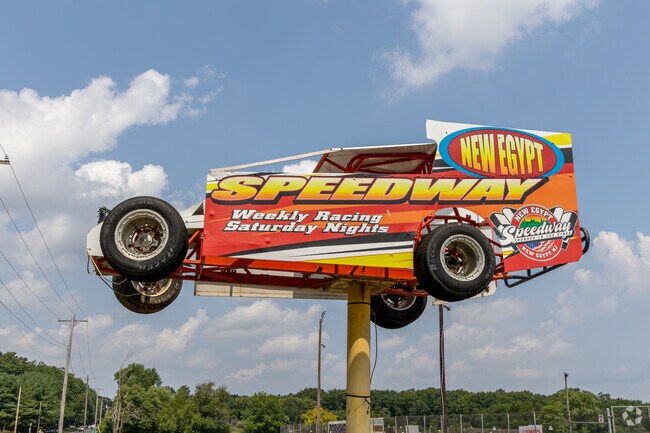 Locals enjoy Saturday night dirt track races at New Egypt Speedway in Plumsted.
