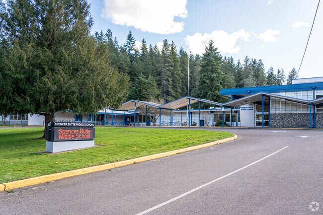Spencer Butte Middle School is a public school located in Southeast Eugene.