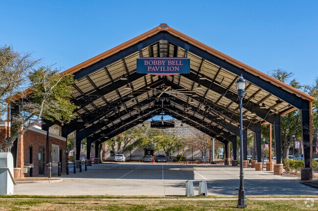 The Bobby Bell Pavilion holds the year round weekly farmer's market in Shelby.