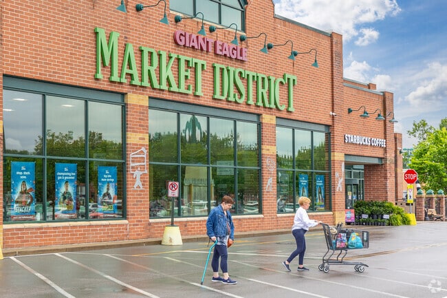 Pine Township residents shop at the local Market District for groceries.