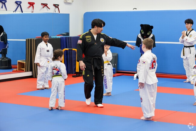 Dragon Champion Tae Kwon Do is a great place for kids in Highland Creek to learn/train.
