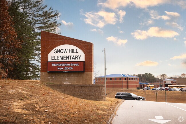 Many Harrison Bay students begin their education at Snow Hill Elementary School.