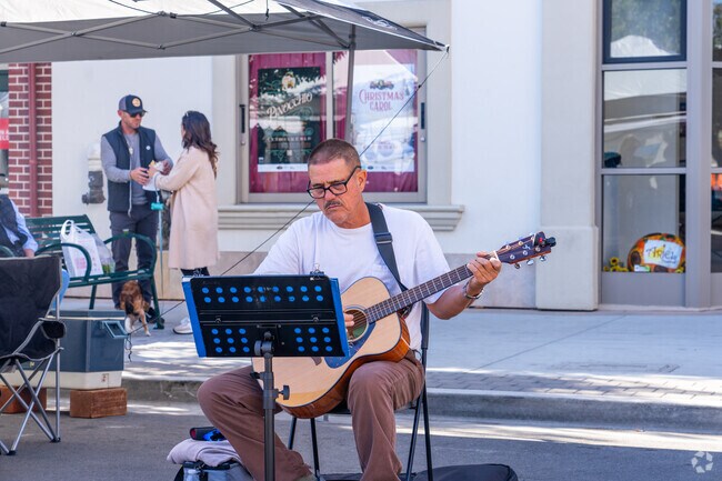 Fresh produce and friendly faces at the Salinas Farmers Market today.