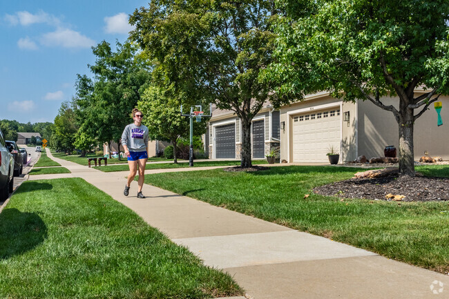 The Gateway neighborhood is a very walkable area in Lawrence.