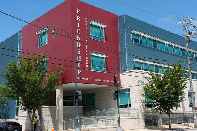 Friendship PCS Technology Preparatory Academy High School building in Saint Elizabeths