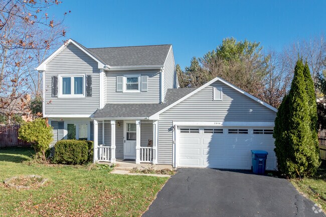Split-level homes are common in certain subdivisions of Big Woods Marmion.