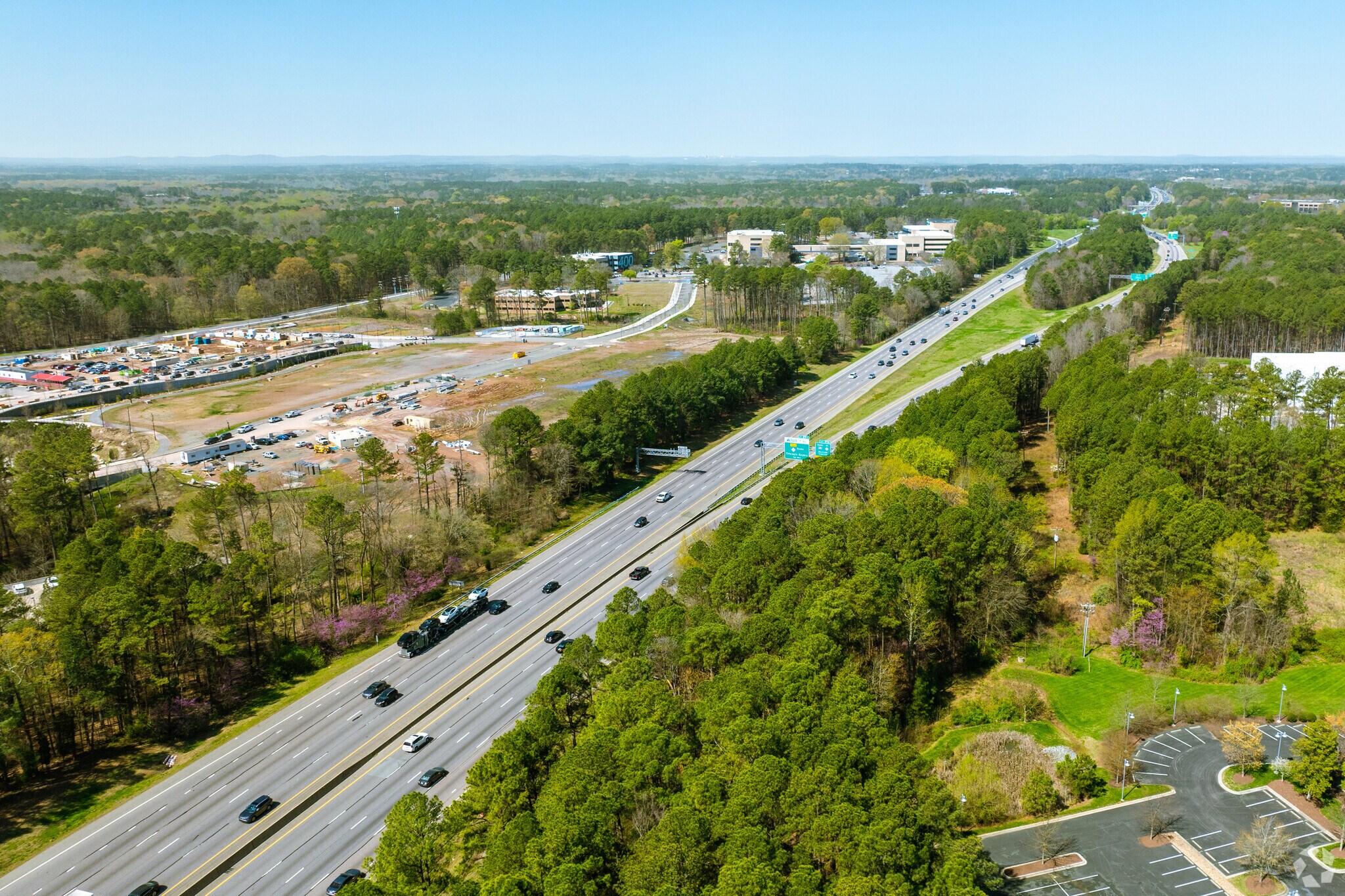 The Triangle Expressway makes communiting form South Cary more feasible.