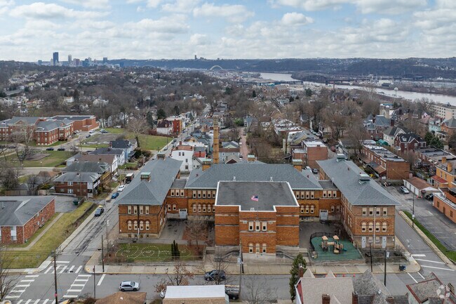 Pittsburgh Morrow K-8 is in the Brighton Heights Neighborhood.