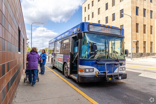 Northeast Side commuters can access the MTA bus.