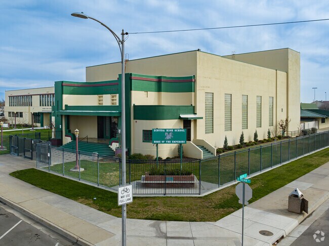 The auditorium at Dinuba High School serves several functions.