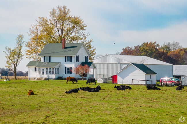 The Marion area is made up of farmland that surrounds the city of Rensselaer.