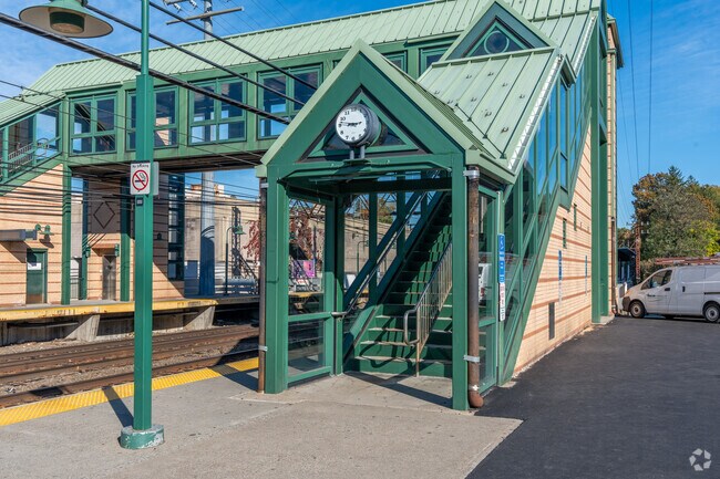 Greenwich Train Station is a popular transportation hub for local residents of Mid-Country East.