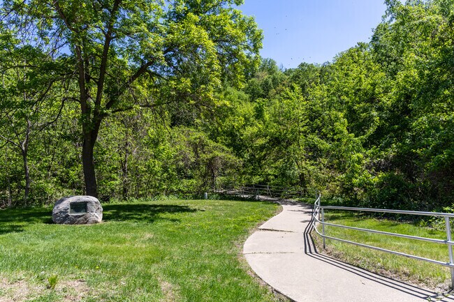 Enjoy an afternoon stroll at South Ravine Park.