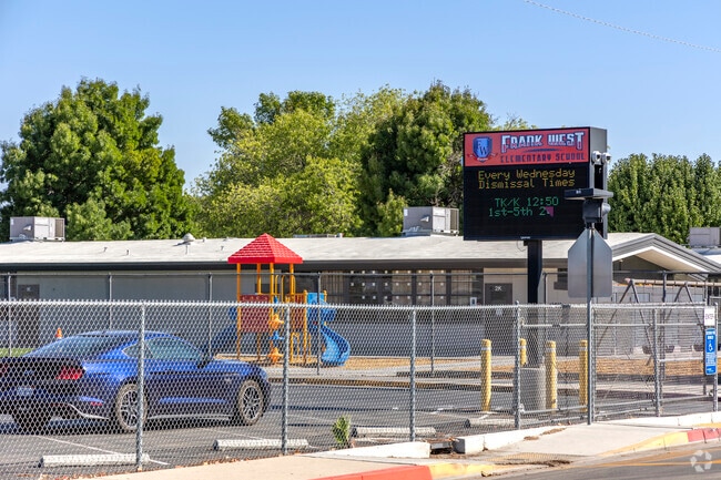 The Frank West Elementary School in Bakersfield.