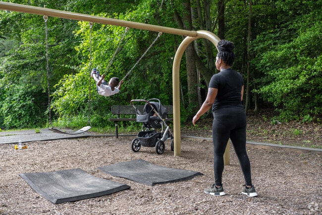 Swing on the swings at Crofton Park.