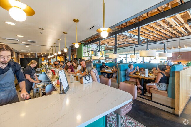 Treat yourself to a delightful breakfast at Liberty Market, just minutes from Val Vista.