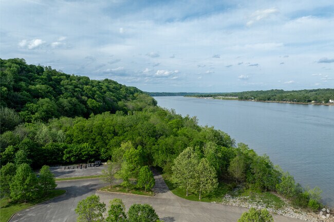 Charlestown State Park, one of the state's busiest state parks, is located along the Ohio River.