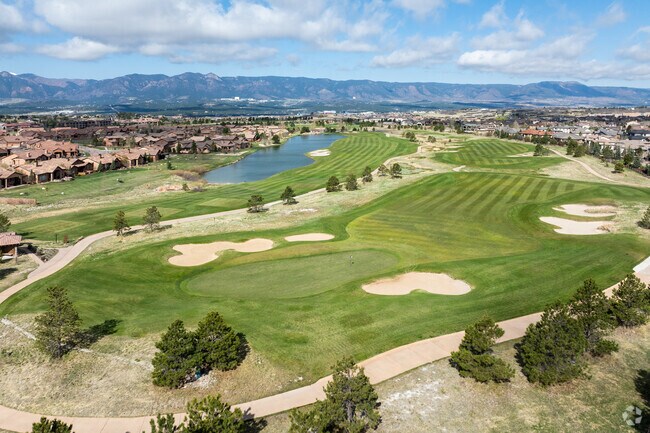 Middle Creek is next to the Flying Horse Resort and Club.