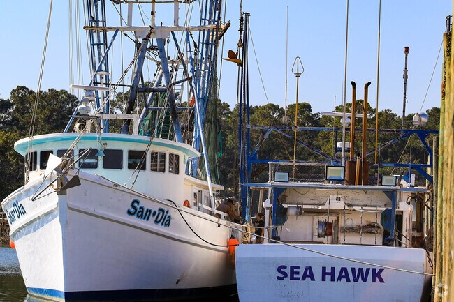 McClellenville is a small fishing town in Awendaw.